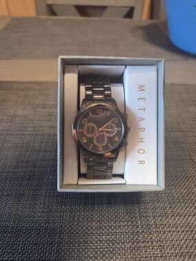 Metaphor Rose Gold Tone Women's Watch